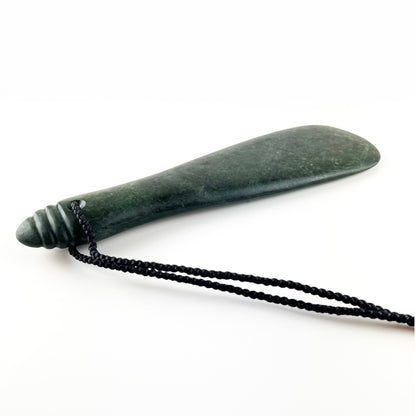 Large 27cm Ngai Tahu Greenstone Mere (Stand Optional) - ShopNZ