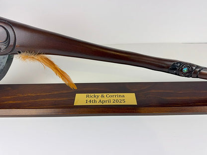 Large Maori Tewhatewha on Stand - ShopNZ