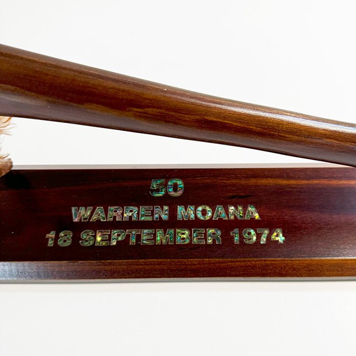 Large Maori Tewhatewha on Stand - ShopNZ