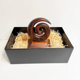 Large Single Koru Wooden Trophy - ShopNZ