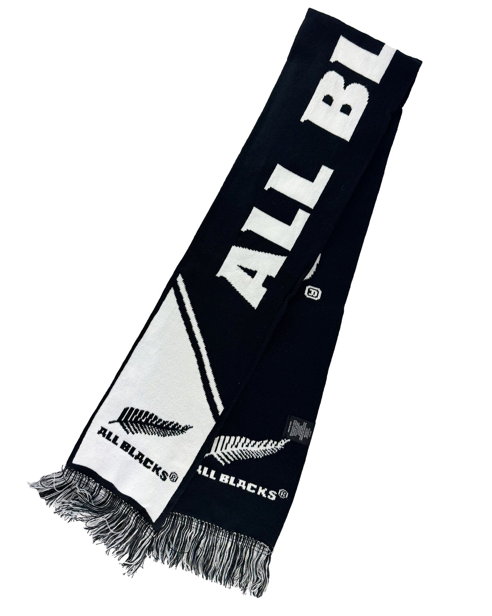 Long All Blacks Rugby Official Scarf - ShopNZ