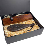 Mahogany Maori Patu with Koru Carving - ShopNZ