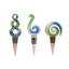 Maori Glass Wine Bottle Stoppers