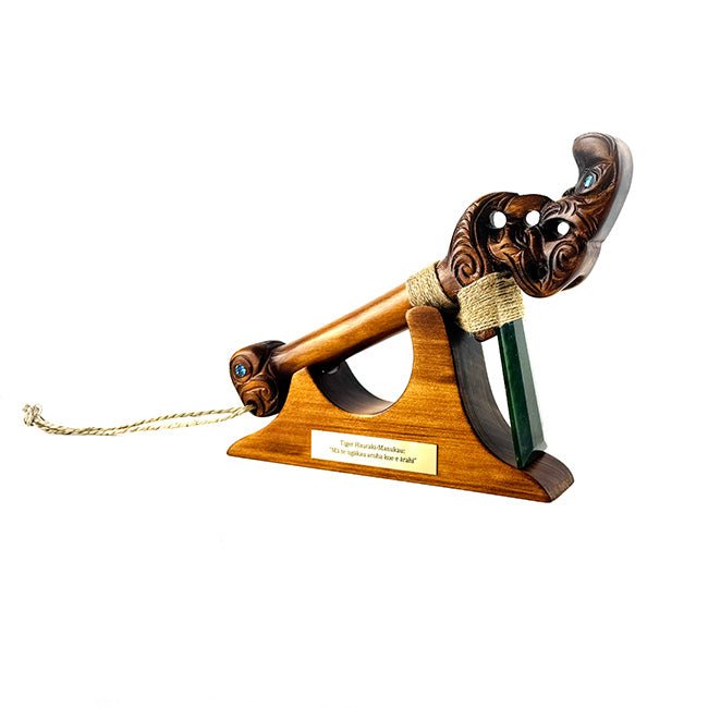 Maori Greenstone Adze - Toki Pou Tangata - ShopNZ
