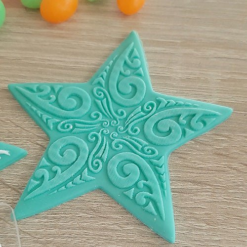 Maori Koru Design Fondant Icing Stamp - ShopNZ
