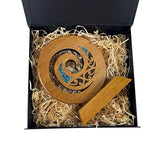 Maori Koru Trophy on Large Engravable Stand - ShopNZ