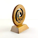 Maori Koru Trophy on Large Engravable Stand - ShopNZ