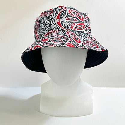 Maori Kowhaiwhai Bucket Hat - ShopNZ