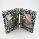 Maori Kowhaiwhai Design Double Photo Frame - ShopNZ