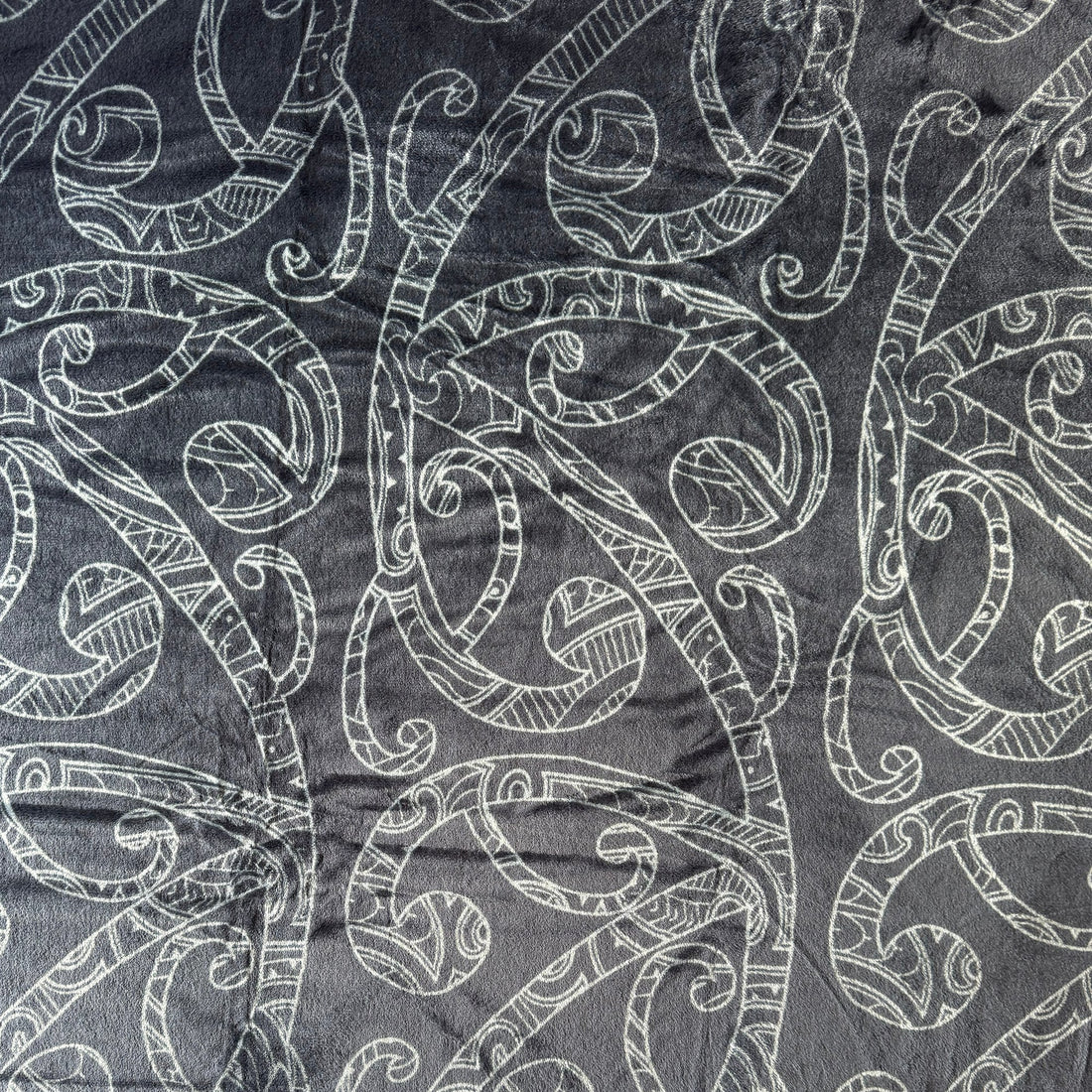 Māori Kowhaiwhai Rafter Pattern Soft and Thick Fleece Blanket - ShopNZ
