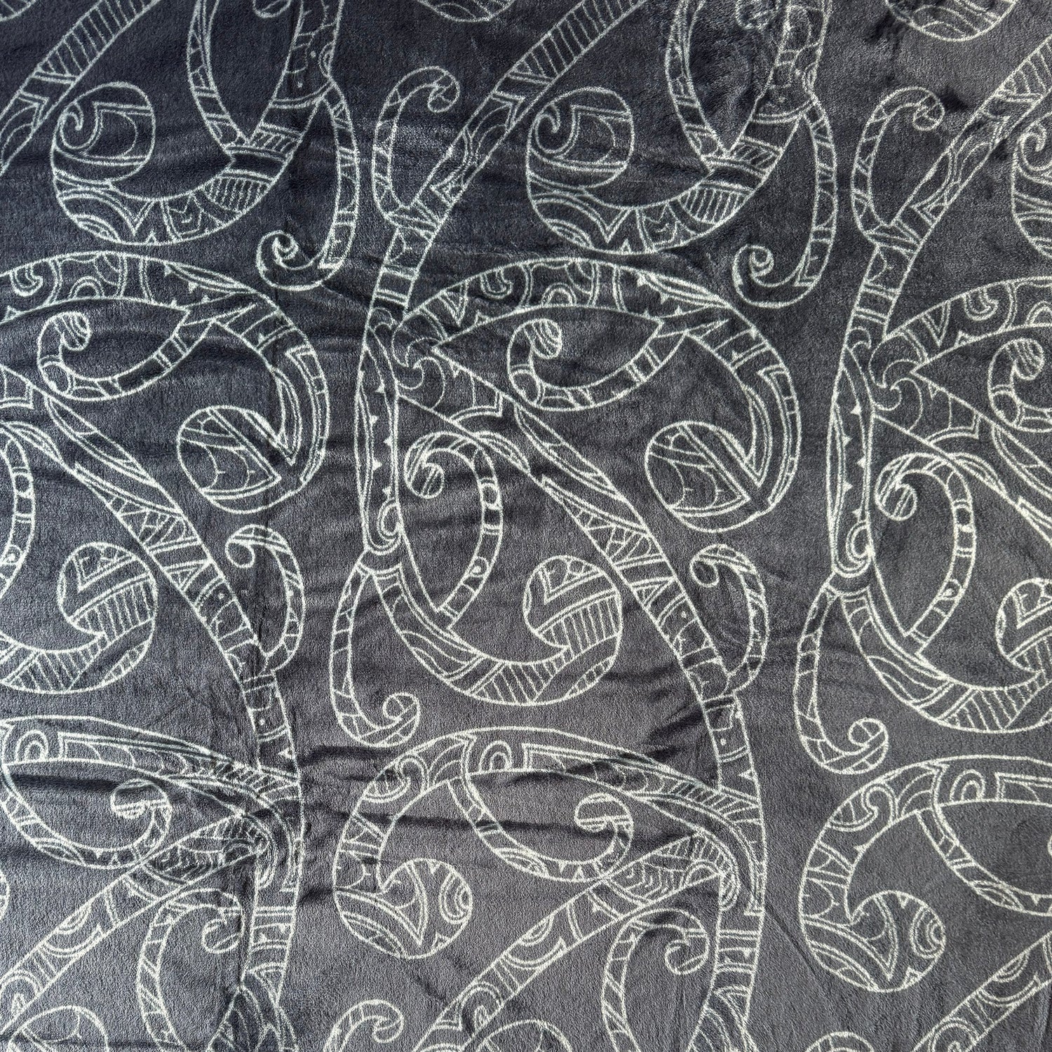 Māori Kowhaiwhai Rafter Pattern Soft and Thick Fleece Blanket - ShopNZ