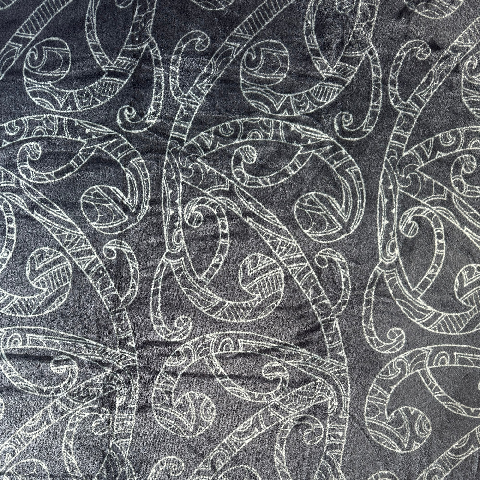 Māori Kowhaiwhai Rafter Pattern Soft and Thick Fleece Blanket - ShopNZ