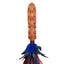 Maori Made Totara Taiaha with Ngutu Kaka Carving
