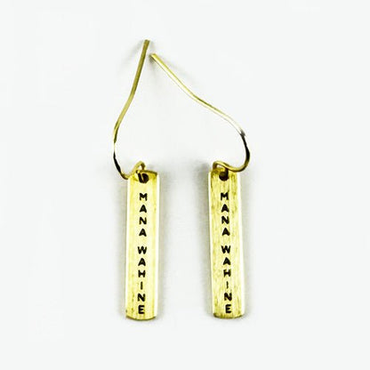 Māori Mana Wahine Strong Woman Earrings - ShopNZ