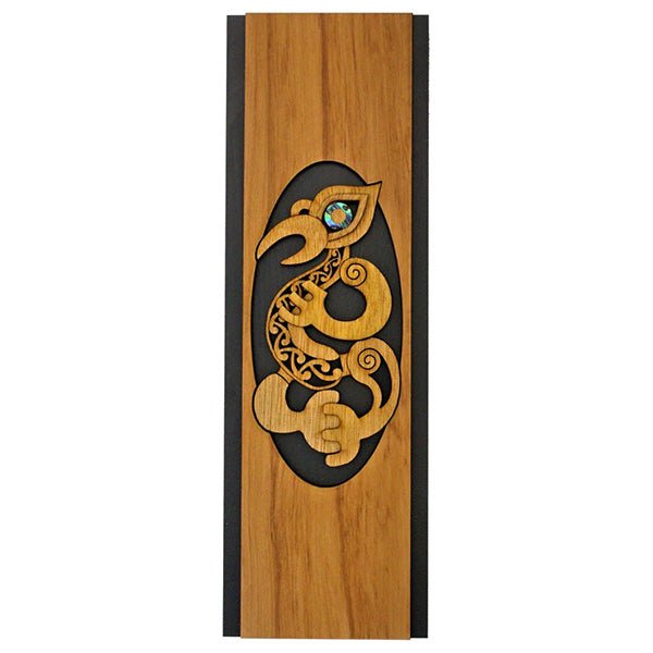 Maori Manaia Rimu Wall Art - ShopNZ