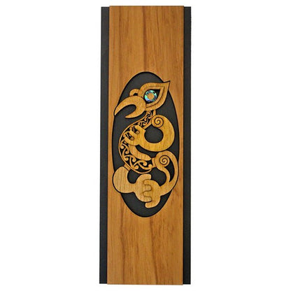 Maori Manaia Rimu Wall Art - ShopNZ