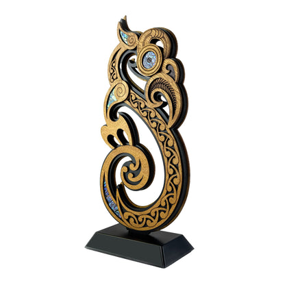 Māori Manaia Trophy with Optional Engraving and in Beautiful Presentation Box - ShopNZ