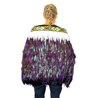 Māori Ngāti Porou Māori Feather Korowai Cape - ShopNZ