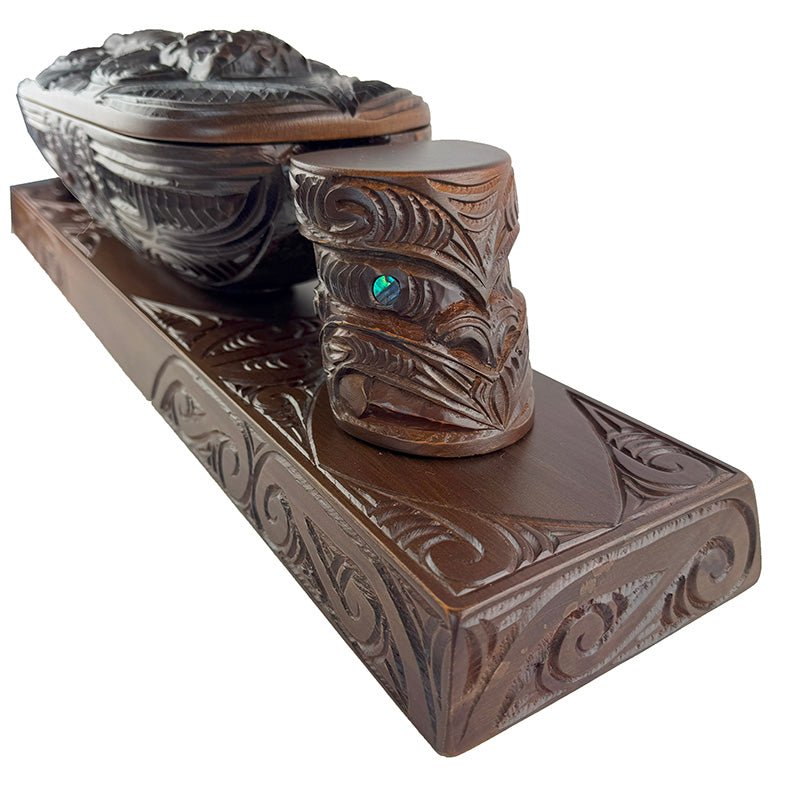 Maori Papahou Wakahuia Treasure Box - ShopNZ