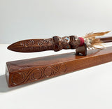 Maori Taiaha on Stand - ShopNZ