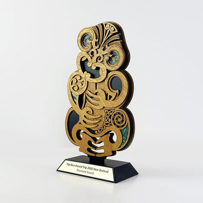 Maori Tiki Good Luck Trophy - ShopNZ