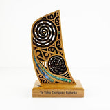 Maori Waka Canoe Stern Leadership Trophy - ShopNZ