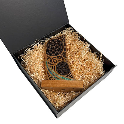 Maori Waka Canoe Stern Leadership Trophy - ShopNZ