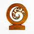Maori Wood Carving Koru Design Trophy - ShopNZ