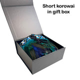Maroon Short Maori Feather Korowai - ShopNZ
