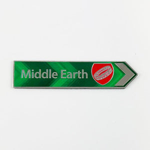 Middle Earth LOTR NZ Road Sign Fridge Magnet - ShopNZ