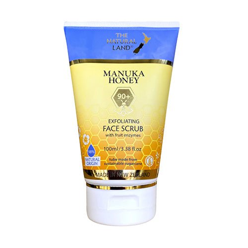 Natural Land Manuka Honey Exfoliating Face Scrub - ShopNZ