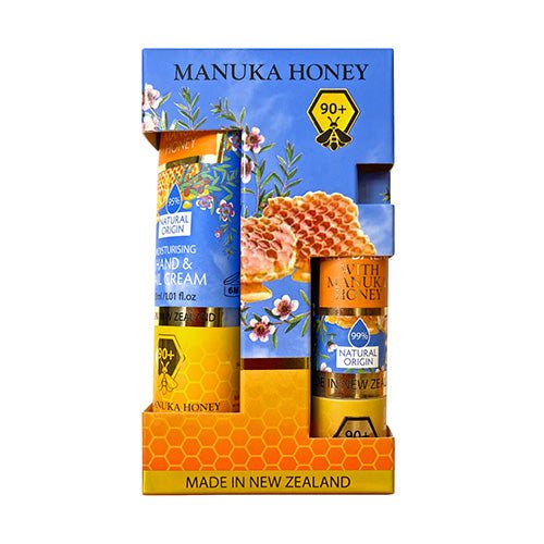 Natural Land Manuka Honey Hand Cream and Lip Balm Set - ShopNZ