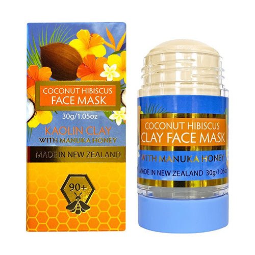 Natural Land Manuka Honey Kawakawa Clay Face Mask - ShopNZ