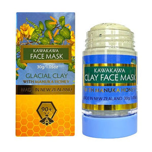 Natural Land Manuka Honey Raspberry Rose Clay Face Mask - ShopNZ