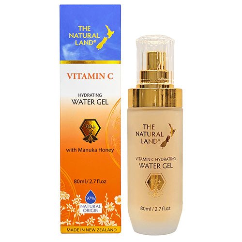Natural Land Manuka Honey Vitamin C Water Gel Serum - ShopNZ