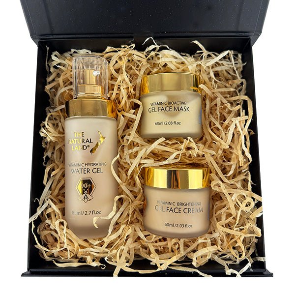 Natural Land Vitamin C Manuka Honey Skincare Gift Box - ShopNZ