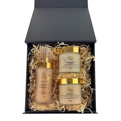 Natural Land Vitamin C Manuka Honey Skincare Gift Box - ShopNZ