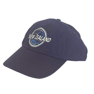 Navy New Zealand Aotearoa Cap (matches T-shirt) - ShopNZ