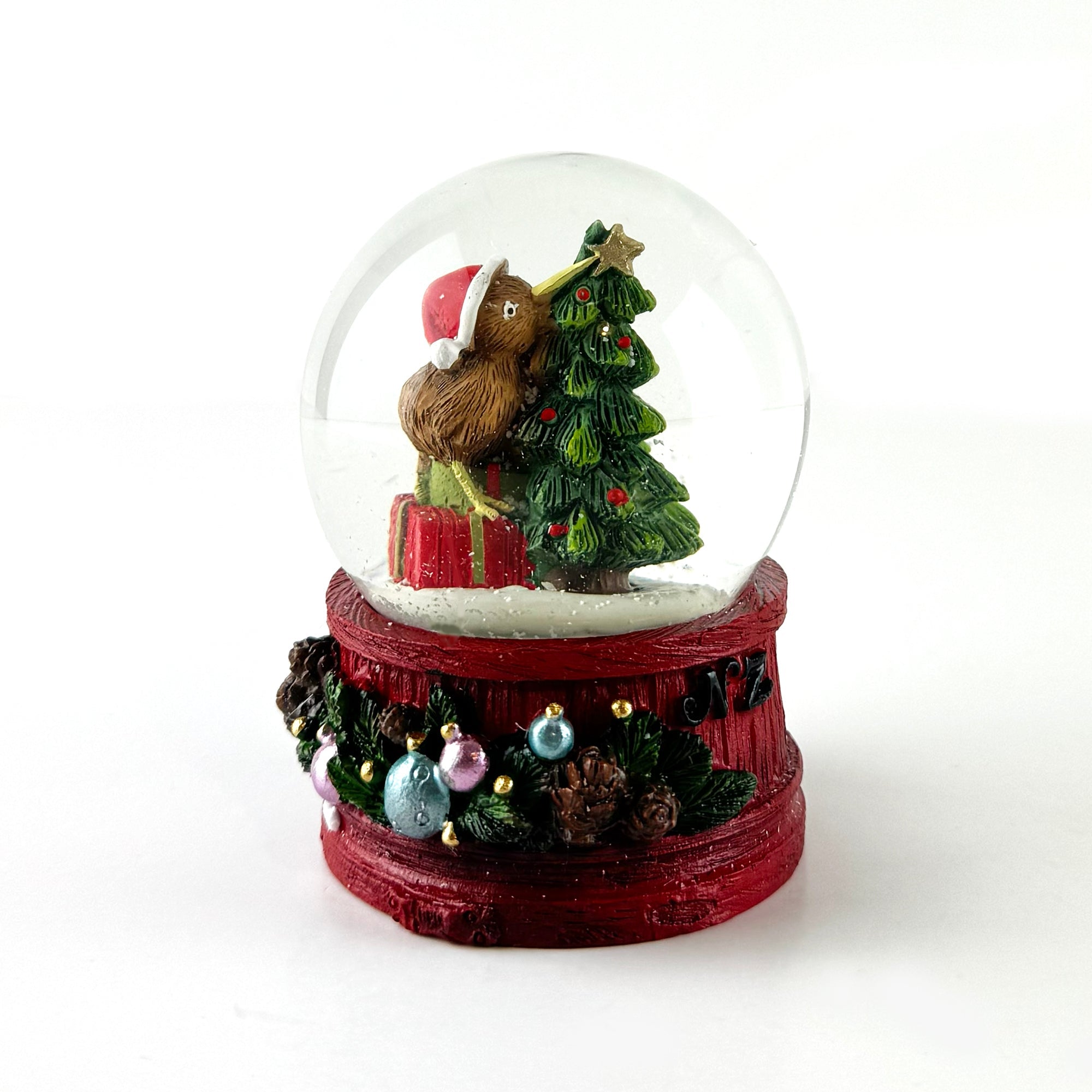 New Zealand Christmas Kiwi Bird Snowglobe - Perfect To Add To Your Collection - ShopNZ