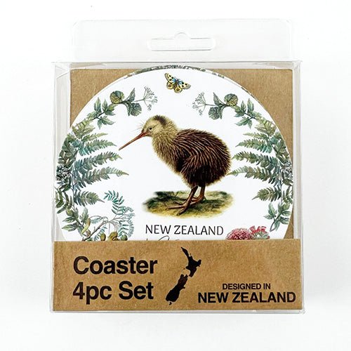 New Zealand Kiwi Bird Coasters - ShopNZ