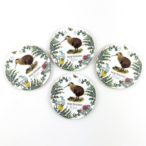 New Zealand Kiwi Bird Coasters - ShopNZ