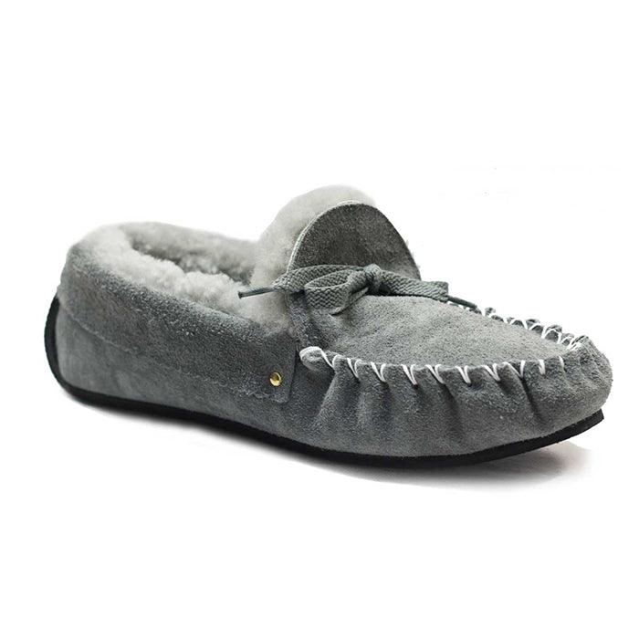 New Zealand Sheepskin Moccasins with Driving Sole - ShopNZ