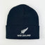 New Zealand Silver Fern Beanie Hat