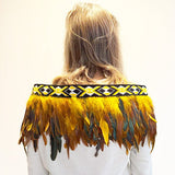 Ngati Whatua or Taranaki Short Gold Korowai - ShopNZ