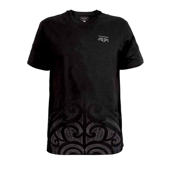 NZ Adult Tattoo Print Maori T-shirt - ShopNZ