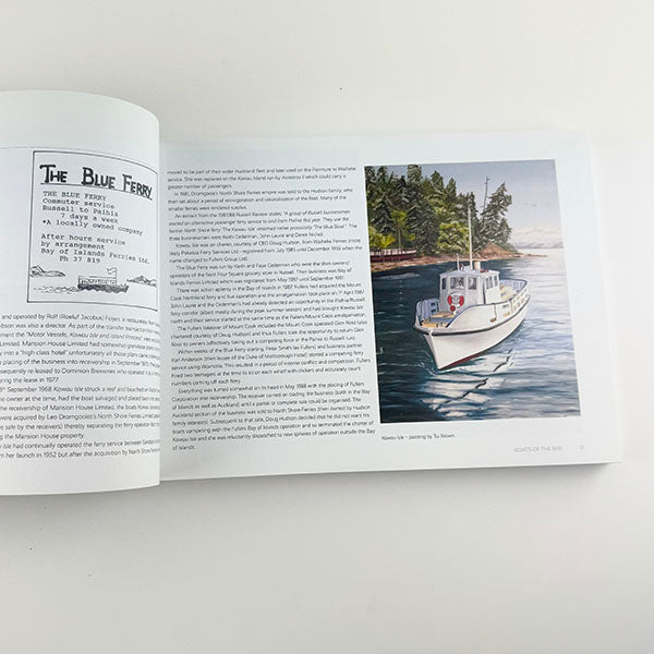 NZ Book: Boats of the Bay of Islands - ShopNZ