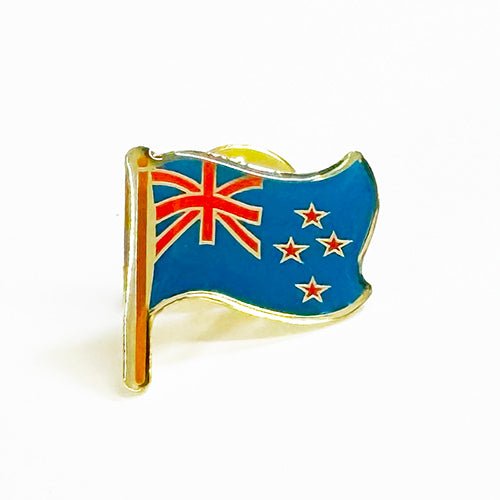 NZ Flag Pinback Badge - ShopNZ