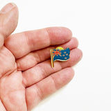 NZ Flag Pinback Badge - ShopNZ