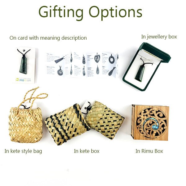 NZ Greenstone Toki Pounamu Necklace - ShopNZ