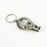 NZ Keychain Bottle Opener Nail Clipper and File - ShopNZ